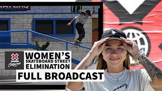 Women’s Skateboard Street Elimination: FULL COMPETITION | X Games California 2023