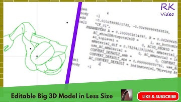 | #Archicad #Tutorial | - | #Smart #steps to #make editable big #3D #model in less size in minute |