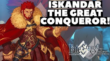 Servant Breakdown: Iskandar - Best Allies, Craft Essences and Command Codes!