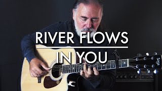 Yiruma - River Flows in You -  fingerstyle guitar cover chords