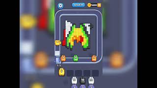 Pixel flow Level 11 Walkthrough Solution Gameplay Gamerstein