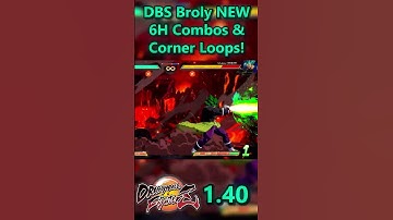 NEW DBS Broly Combos & Loops in DBFZ 1.41 Patch