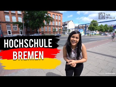 Hochschule Bremen Campus tour by Nikhilesh Dhure