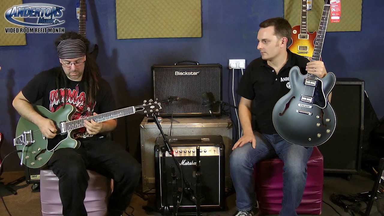 Airfield hund flydende Gibson Chris Cornell ES335 Signature Guitar Review - YouTube