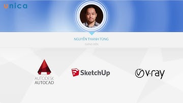 Học sketchup và vray từ cơ bản đến nâng cao trong diễn họa 3d kiến trúc   Nguyễn Thanh Tùng
