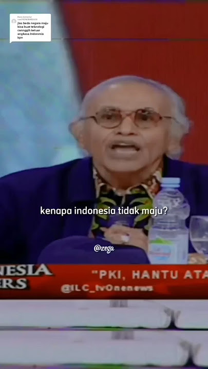 Prof.Salim Said 'Alasan Indonesia tidak maju'