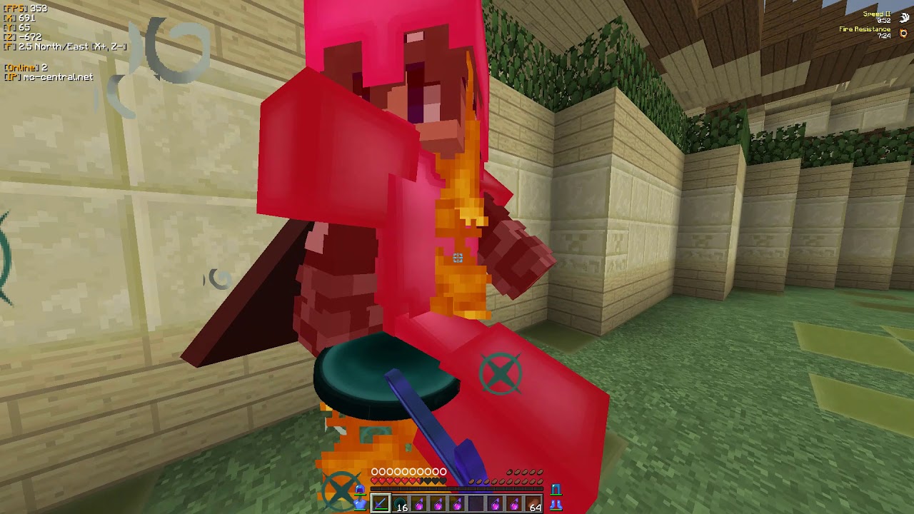 QuickDrcp  getting shit on MC-Central kit pvp