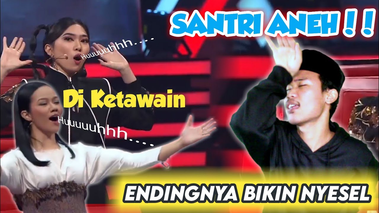 Santri Ikut Audisi Nyanyi Sholawat