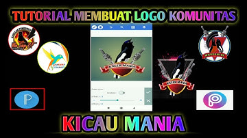 Tutorial buat logo komunitas kicau mania