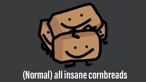 [Roblox] Find the Cornbreads (legacy) Dun’s challenge [All insane (normal) cornbread]