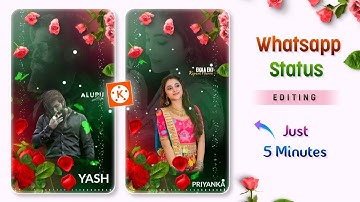 How to make Full screen whatsapp status video in kinemaster