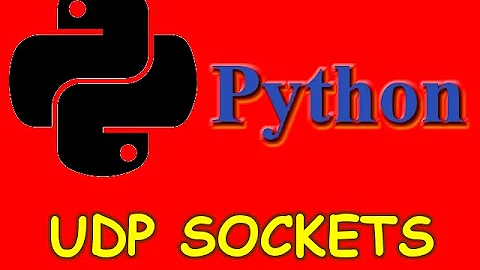 Python UDP networking | Sending and receiving data | UDP sockets in Python