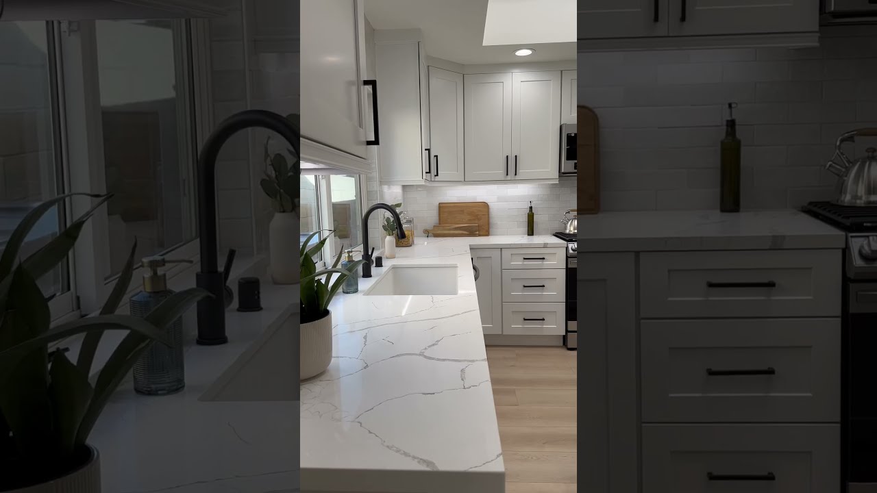 All White Kitchen Luxuryhomes Homegoals Viral Orangecounty Aesthetic