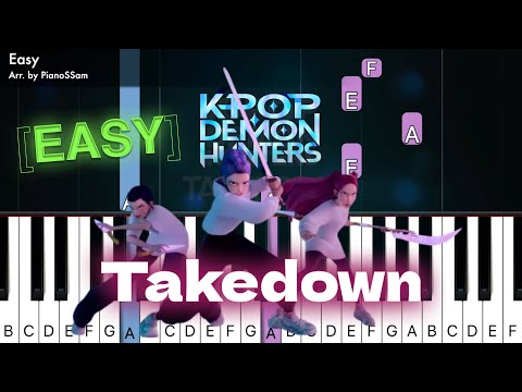 Takedown [easy] (KPop Demon Hunters) - HUNTR/X  