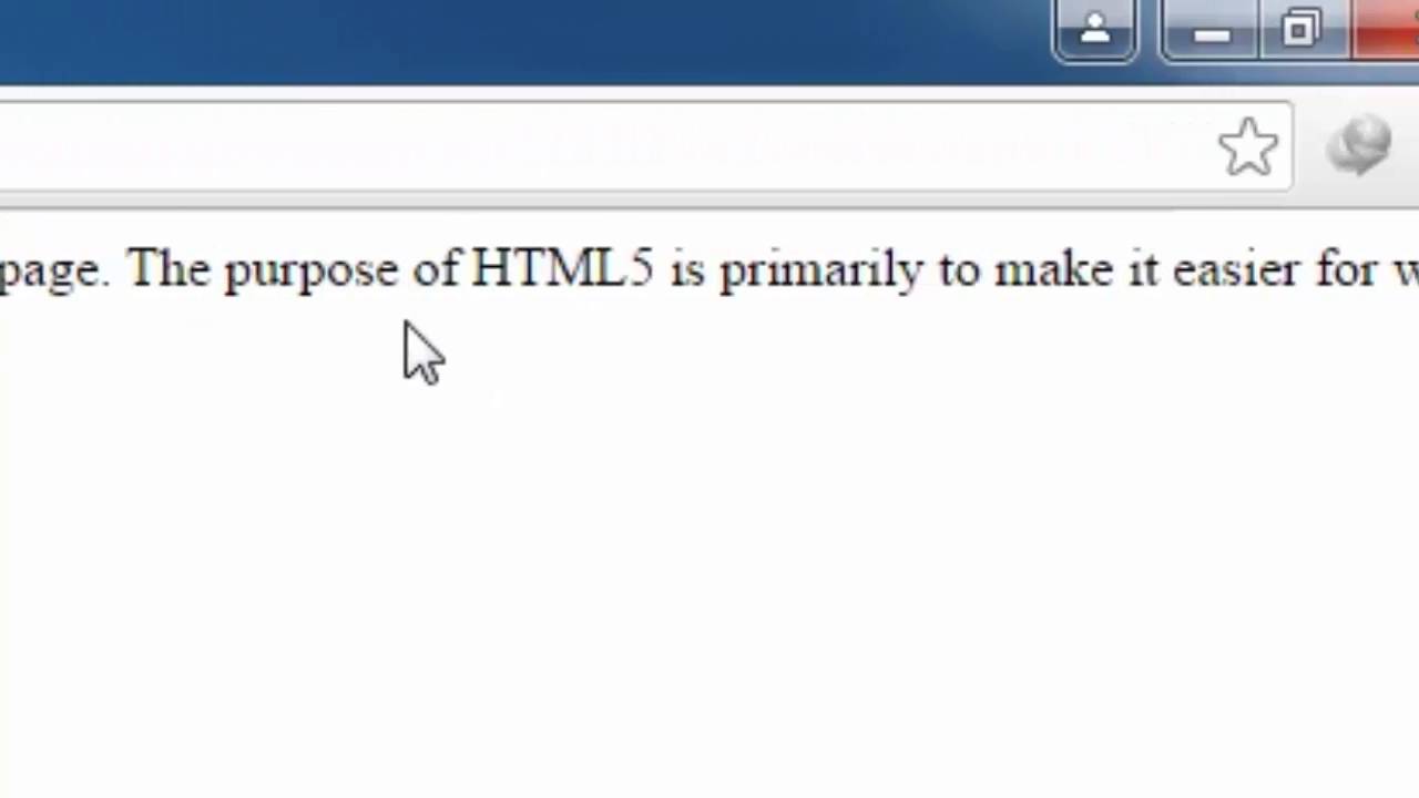 14. How to Create Plain Text Web Page in HTML 5 (Hindi) - YouTube