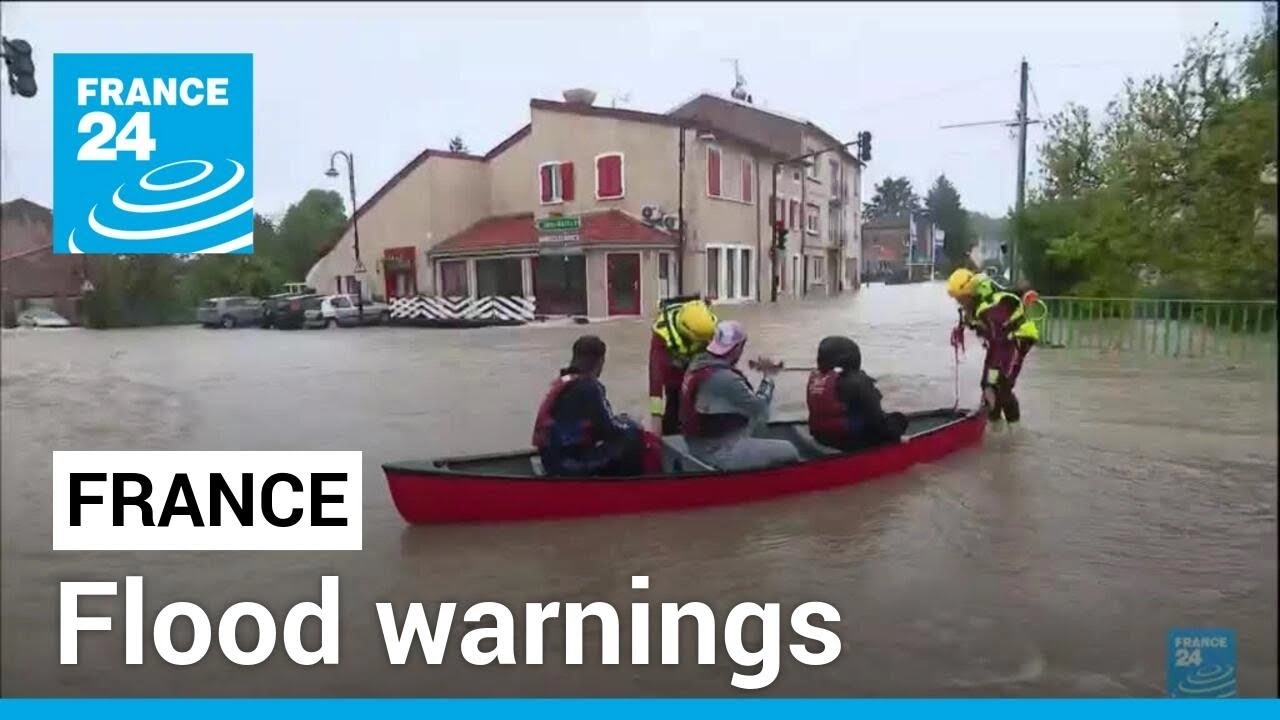 Floods in parts of northern Europe after heavy rains • FRANCE 24 English