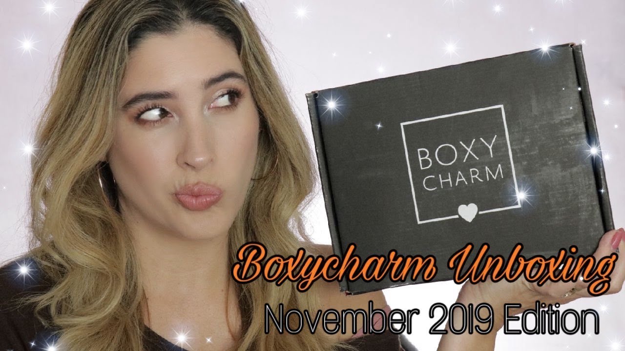 BOXYCHARM NOVEMBER 2019 UNBOXING! $190 ???| Is it worth it? Subscription Beauty Skincare Mystery Box
