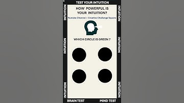 Intuition Test #intuitiontest #challenge #test #psychology #braintest #quiz #shorts