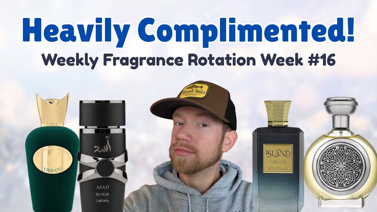 Nothing but COMPLIMENTS with these 7 fragrances! Weekly fragrance rotation week #16