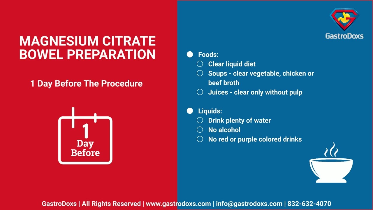 tirzepatide and magnesium citrate MagnesiumCitrate Preparation Instructions After 12PM