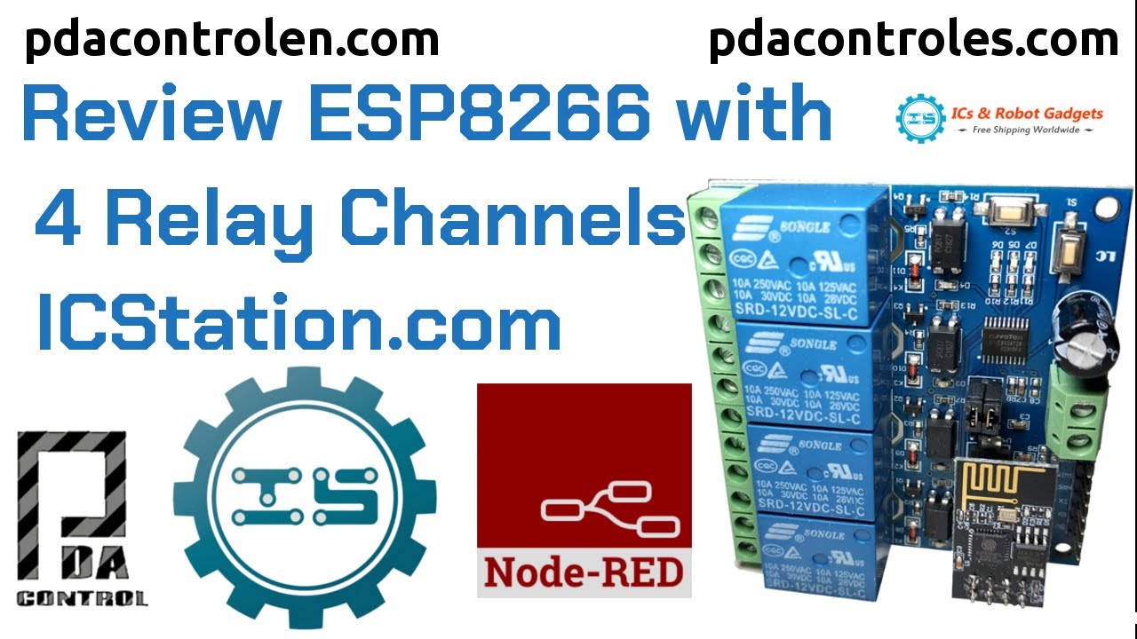 ESP8266 ESP 12F Relay Module 10A 220V Network Relay WIFI Module 4