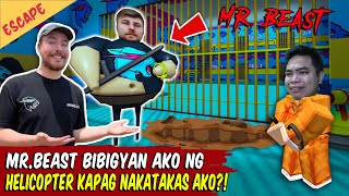 Ikinulong Ako ni Mr.  Beast Para Pahirapan! - Roblox MrBeast BARRY'S PRISON RUN