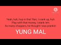 YungMal- Started Actin Funny ( Official Lyrics)