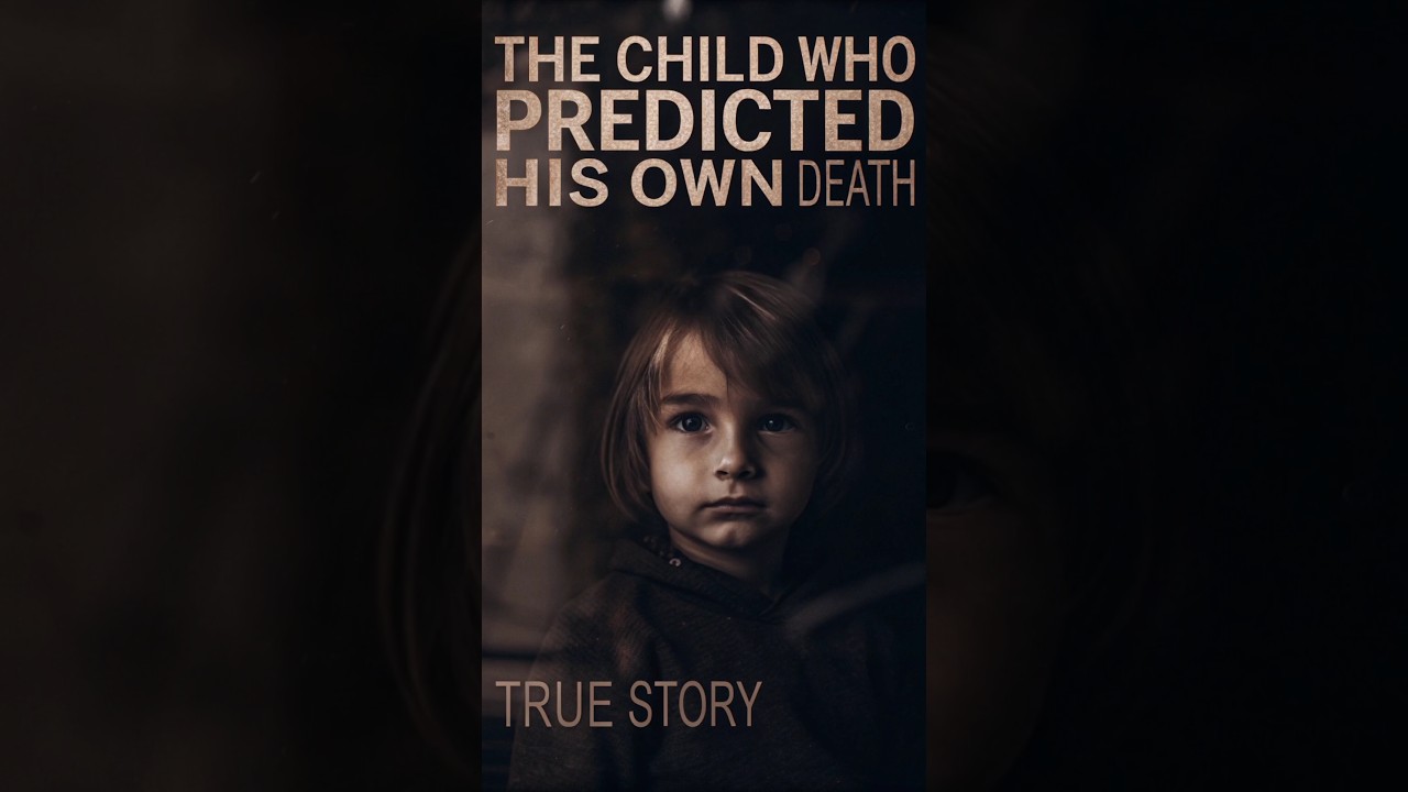 The child who predicted history own death | True Crime story 