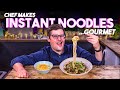 A Chef makes INSTANT NOODLES Gourmet!! | SORTEDfood