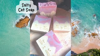 Making Salty Cat Soap Today Do you like the face or no
