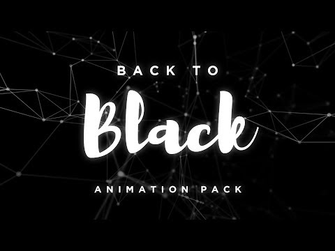 Back To Black Animation Pack, a Background Graphic by Enchanted Studios (Thumbnail 2 of 2)