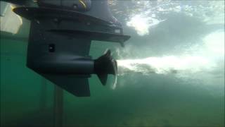 underwater propeller test