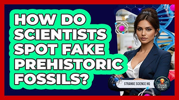 How Do Scientists Spot Fake Prehistoric Fossils? - Strange Science HQ