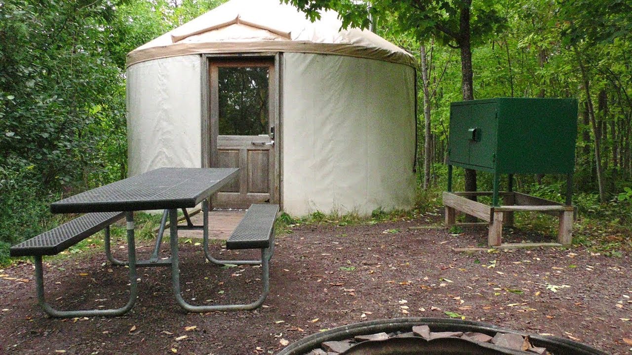 Back Country Yurt Life Porcupine Mountains Wilderness State Park