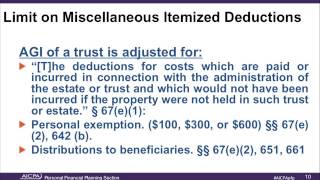 Trust Tax Planning