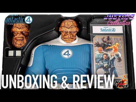 Hot Toys The Thing Fantastic Four First Steps Unboxing & Review
