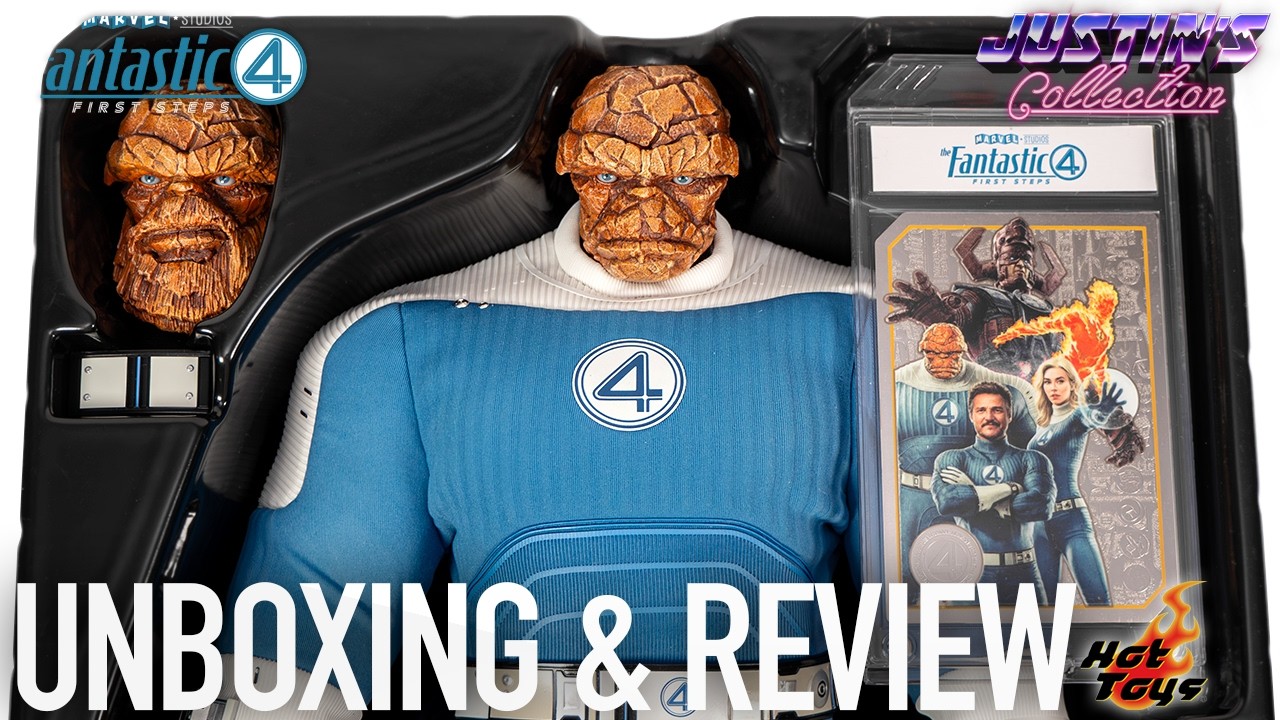 ⁣Hot Toys The Thing Fantastic Four First Steps Unboxing & Review