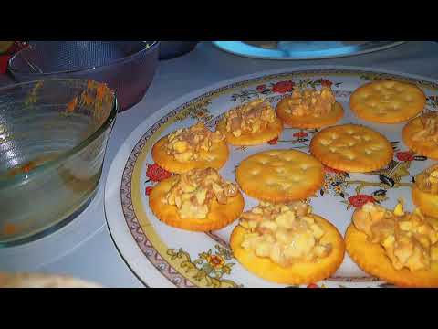 Tuna Egg Canapes | Lynette Maranga
