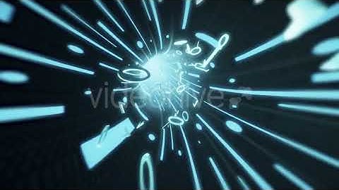 Binary Code Flies in the Wire Internet Cables | Motion Graphics - Envato elements