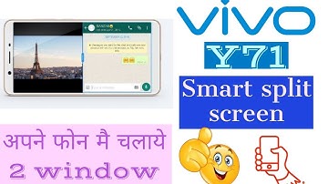 HOW TO ENABLE SMART SPLIT MODE IN VIVO Y71