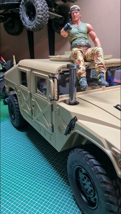 Scale model Humvee / Hmmwv - Start Engine / humvee startup - YouTube