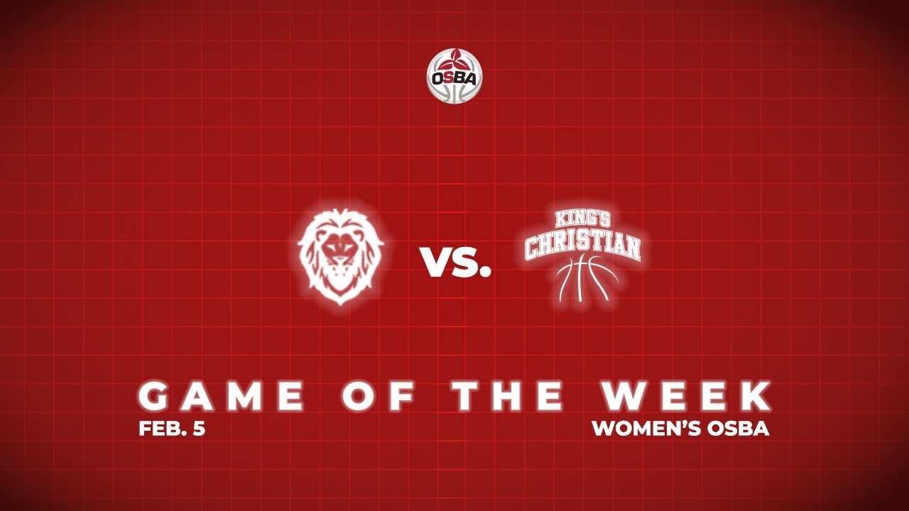 OSBA Women's GOTW - King's Christian Collegiate @ Crestwood Prep  [2026-2-05]