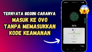 Cara Masuk ke OVO Menggunakan Sidik Jari