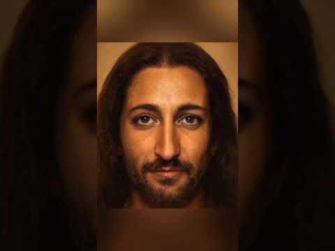 هذه ليست صوره للسيد المسيح هي صورة تقريبية لشخص شرق أوسطي من فلسطين عبري او كنعاني