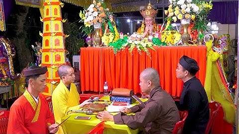 TUẦN CÚNG MÔNG SƠN TỐI 5/4/2022 TẠI ĐIỆN THẦY CUÔNG - TRỰC THẮNG - TRỰC NINH - NĐ