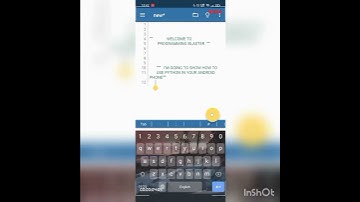 How to use Python on Android | pydroid3 | #python #pydroid3 #androidprogramming