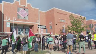 Denver campus locking buildings as pro-Palestinian protest continues