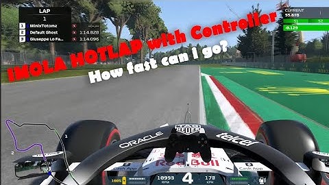 Imola Hotlap with Controller + HUD - / 1:14:715 /  - F1 2021