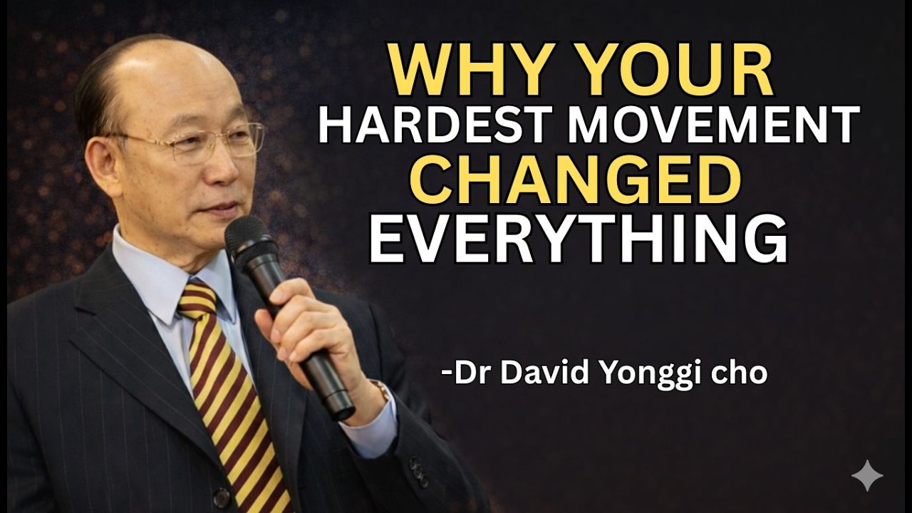 Why Heaven Waited Until You Had Nothing Left Before Releasing Everything - Dr David Yonggi Cho