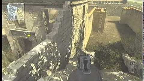 MW3 - Amazing Infected Spot - Out Of Map & High Ledge!